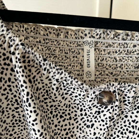 Leopard print crop longsleeve crop - Picture 2 of 3
